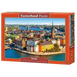 Пазл Castorland puzzle Стокгольм, Швеція, 500 ел. (B-52790)