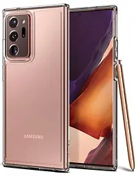 Оригінальний чохол Spigen Ultra Hybrid для Samsung Galaxy Note 20 Ultra Crystal Clear (ACS01393) - мініатюра 1