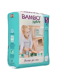 Еко Підгузки Bambo Nature 5 (12-18 кг), 22 шт. Bambo Nature (10205070) - мініатюра 2