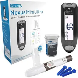Система моніторингу рівня глюкози у крові GlucoRx Nexus Mini Ultra
