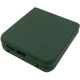 Чохол Foldables Silicone Cover Lakshmi (AAA) для Samsung Galaxy Z Flip7 Зелений / Cyprus Green - мініатюра 4
