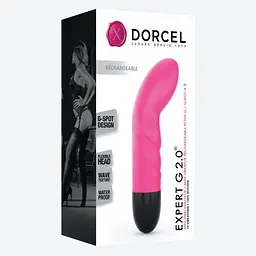 Вібратор для точки G Dorcel Expert G 2.0 Magenta - мініатюра 3