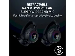 Навушники з мікрофоном Razer Kraken V4 Black (RZ04-05170100-R3M1) - мініатюра 8