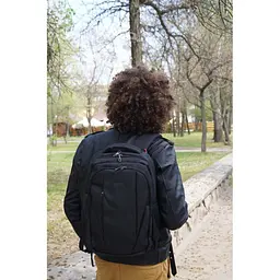 Рюкзак міський офісний Tigernu T-B3399 22л з USB для ноутбука 15.6" Black Grey (17051) - мініатюра 8