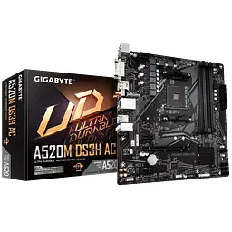 Материнська плата Gigabyte A520M DS3H AC Socket AM4 (A520M DS3H AC)