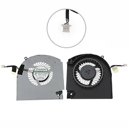 Вентилятор для ноутбука DELL ALIENWARE 17 R4, 17 R5, P31E (CPU FAN) (MG75090V1-C060-S9A) (Кулер)