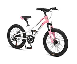 Велосипед дитячий Montasen Mountain bike 24" AB03 рожевий - мініатюра 3