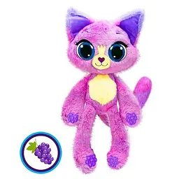 Мягкая игрушка с ароматом "Bubble Pops мини. Виноградный котенок" (20 см) Bubble Pops (253616) - миниатюра 2