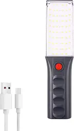 Портативний світлодіодний ліхтар Digital TORCH ZJ-1258 з гачком для підвішування - мініатюра 4