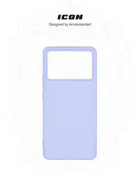 Чехол ArmorStandart ICON для Xiaomi Poco X6 Pro 5G Lavender (ARM73368) - мініатюра 3