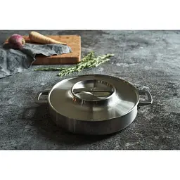 Сотейник Fiskars Norden глибокий з мінеральним покриттям з кришкою 28 см (1067635) - мініатюра 5