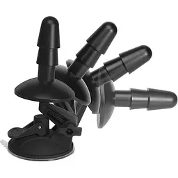Doc Johnson Vac-U-Lock Deluxe Suction Cup Plug кріплення для душу з присоскою для фалоімітаторів з Vac-U-Lock - мініатюра 3