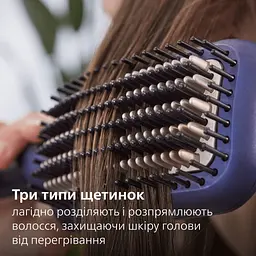 Щітка для випрямлення волосся Philips 5000 (BHH885/00) - мініатюра 14