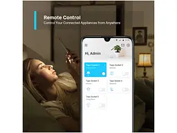 Інтелектуальна розетка TP-LINK Tapo P100 Wi-Fi 2-pack - мініатюра 3