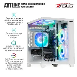 Комп'ютер Artline Gaming X43WHITE (X43WHITEv40) - мініатюра 4