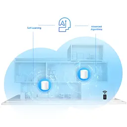 Система WiFi-Mesh Deco X20 AX1800, 1xGE LAN, 1xGE WAN, 3мод TP-Link teh0017077 - мініатюра 6