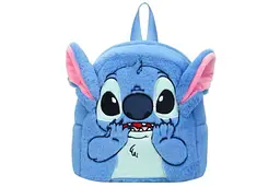 Плюшевий рюкзак Стич Disney Fairy Stitch м’який дитячий рюкзак з вушками та мордочкою - мініатюра 3