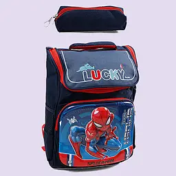 Рюкзак Супергерой MARVEL, 27x14x44 см, пенал, C72898 - мініатюра 2