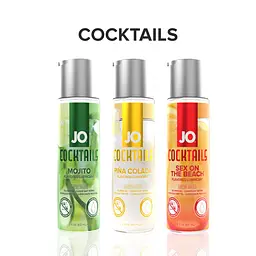 Лубрикант на водній основі JO Cocktails - Mojito без цукру, рослинний гліцерин (60 мл) - мініатюра 6
