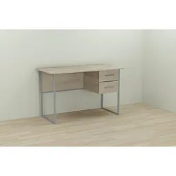 Комп'ютерний стіл Ferrum-decor Таккота 75x100x70 сірий ДСП Дуб Сонома 16мм (FRD-102331) - мініатюра 2