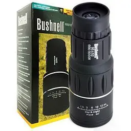 Монокуляр Bushnell 16x52 PowerView монокль, Бушнел, подзорная труба с чехлом - мініатюра 3