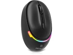 Миша REAL-EL RM-440 W Black (EL123200045) - мініатюра 5