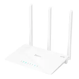 Бездротовий маршрутизатор (роутер) Hoco HI30 Wi-Fi 4