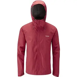 Куртка Rab Downpour Jacket XL Малиновий