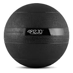 Слембол (медичний м'яч) для кросфіту 4FIZJO Slam Ball 15 кг Black (P-5907739315458) - мініатюра 2