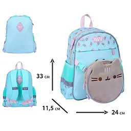 Рюкзак шкільний  ортопедичний дитячий Yes Pusheen K-44XS - мініатюра 3