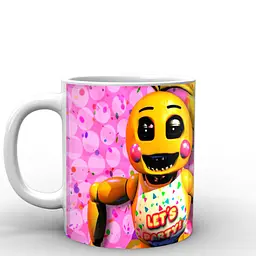 Кухоль GeekLand Five Nights At Freddys П'ять ночей з Фредді Чіка FN.02.057 330 мл білий - мініатюра 3