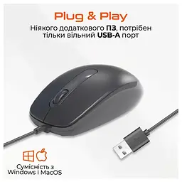 Миша Meetion MT-M100-A (MT-M100-A) - мініатюра 5