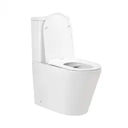 Унітаз Qtap Scorpio підлоговий Ultra Quiet з сидінням Slim Duroplast/ Soft-close/ Quick relase QT14222125AUQW - мініатюра 2