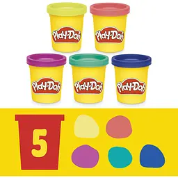 Набір для творчості з масою для ліплення Hasbro Play-doh Веселий шкільний день (G1641) - мініатюра 6