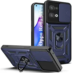 Панель BeCover Military для Oppo Reno 8 Pro Blue (709353) - мініатюра 2