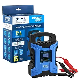 Зарядний пристрій для АКБ Brevia Power 1500 15A 12 — 24 вольти - мініатюра 2