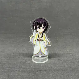 Акрилова колекційна фігурка Чібі Chibi Code Geass - Код Гіас: Повсталий Лелуш (Лелуш Ламперуж) 10 см - мініатюра 2