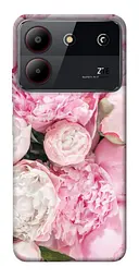 Чохол Demsky Pink peonies для ZTE Blade A54 4G
