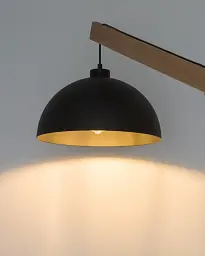 Торшер TK Lighting 5582 Oslo E27 1x15W IP20 чорний - мініатюра 3