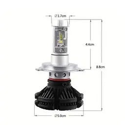 Автолампи XPRO LED X3 H4 [39] (50) чорний (MER-12428_516) - мініатюра 2