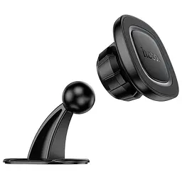 Автотримач Hoco H73 Crown magnetic (center console) Black / Metal gray - мініатюра 3