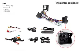 Штатна автомагнітола EasyGo M9-3-32-BEX QLED BMW 5 Series (E39) 1995-2003, X5 (E53) 1999-2006 - мініатюра 5