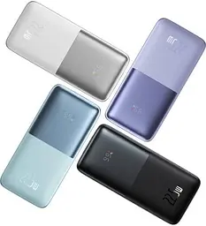 Зовнішня батарея Baseus Bipow Pro Digital Display 22.5 W 10000 mAh - мініатюра 4