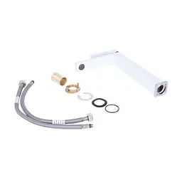 Змішувач для раковини Qtap Gemini високий QTGEM269CRW45679 Chrome/White - мініатюра 4