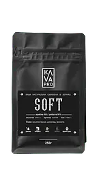 Soft KAVAPRO кава в зернах бленд 0.25 кг