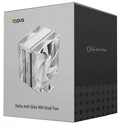 Кулер для процесора OCYPUS DELTA A40 ELITE WH DUAL FAN (DELTA-A40-WH2NNWN00X-GL) - мініатюра 10