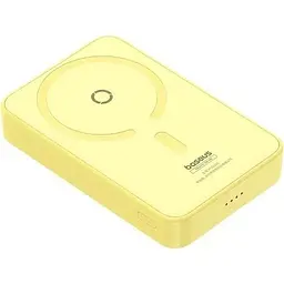 Портативна батарея Baseus MagPro Magnetic Bracket Wireless Fast-Charging 5000 mAh 20W P10064101Y23-00 Yellow - мініатюра 4