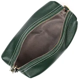 Універсальна сумка для жінок з двома ременями з натуральної шкіри Vintage 22277 зелений - мініатюра 8