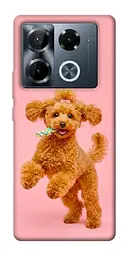 TPU чохол Demsky Happy poodle для Infinix Note 40 Pro 4G