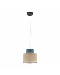 Підвісний світильник, люстра Tk Lighting 3257 Duo Juta E27 1x15W IP20 Бежевий